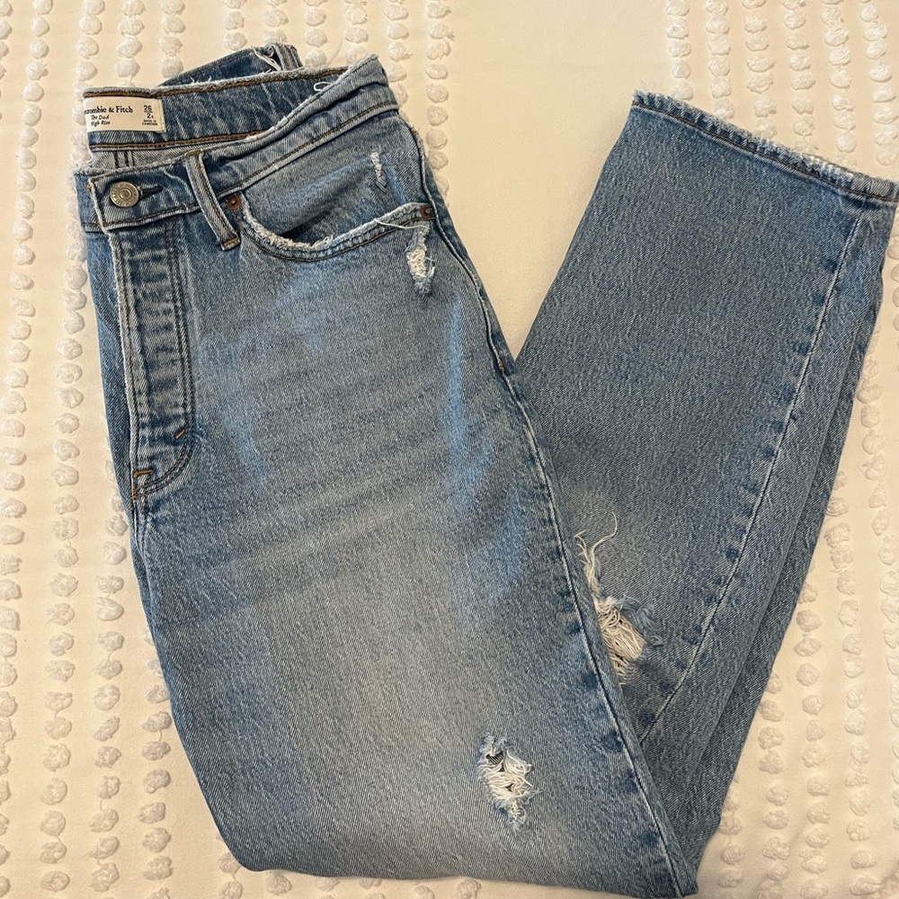 A&F Dad High Rise